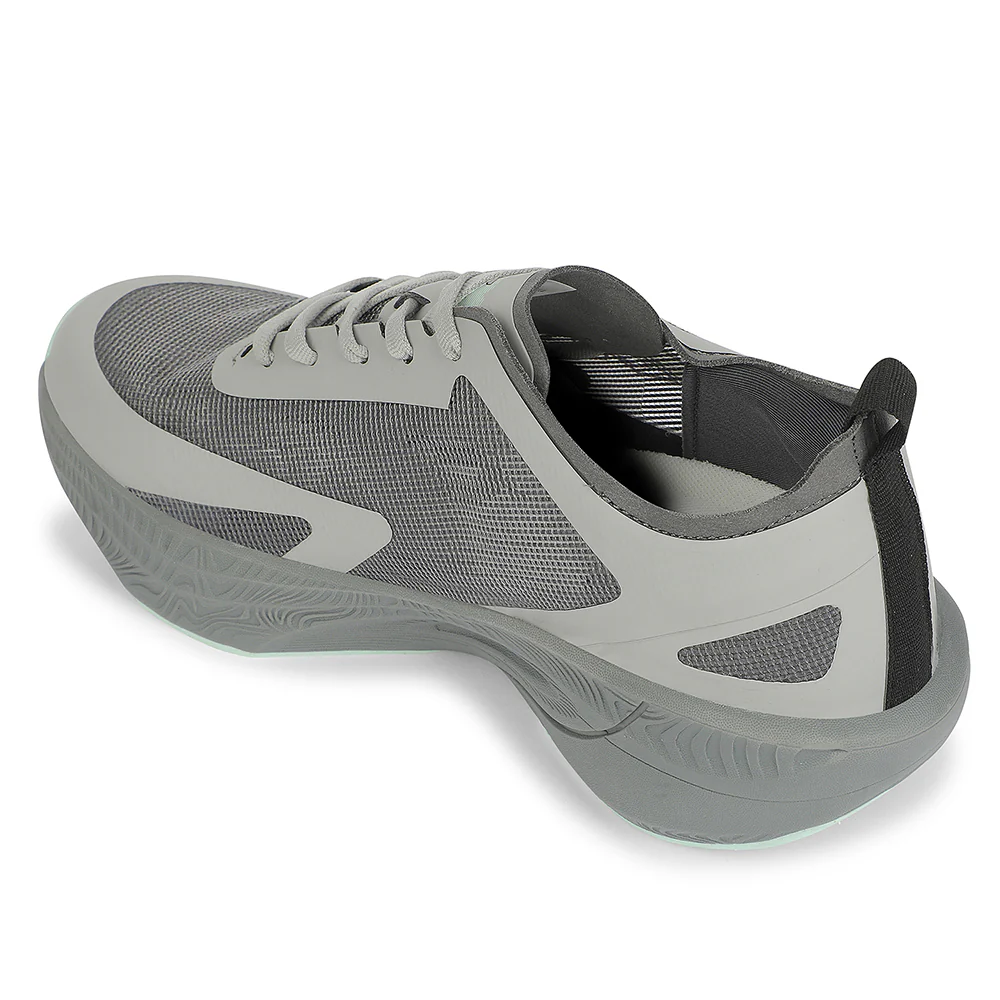 LEAP7X Black Sports Lacing Running Shoes for Women ZLP-XL-12 by Liberty - Image 4