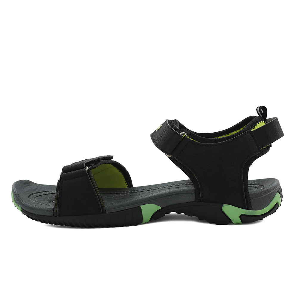 Leap7x Black Sporty Casual Sandal For Men BLAIR-13 By Liberty - Image 3