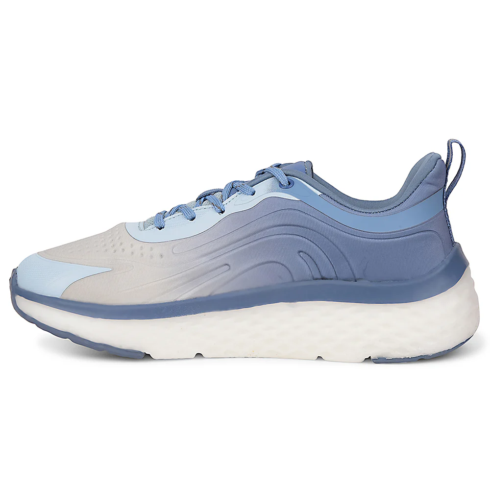 Leap7x Blue Sports Lacing Running Shoes For Men NITRUN-10 By Liberty - Image 3