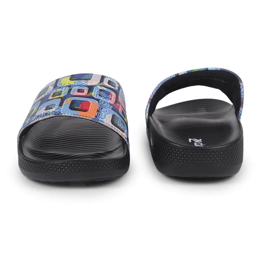 Leap7x Casual Sky Blue Slides For Women NITWALK-1L By Liberty - Image 5