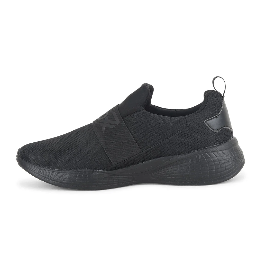 Leap7x by Liberty Men DEECON Black Sports Non Lacing Shoes - Image 3