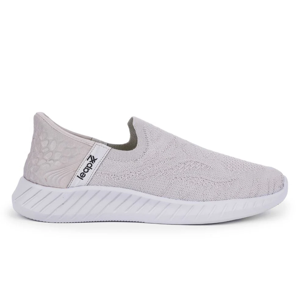 Leap7x By Liberty Men EZZER-8EB L.Grey Sports Non Lacing Shoes - Image 2