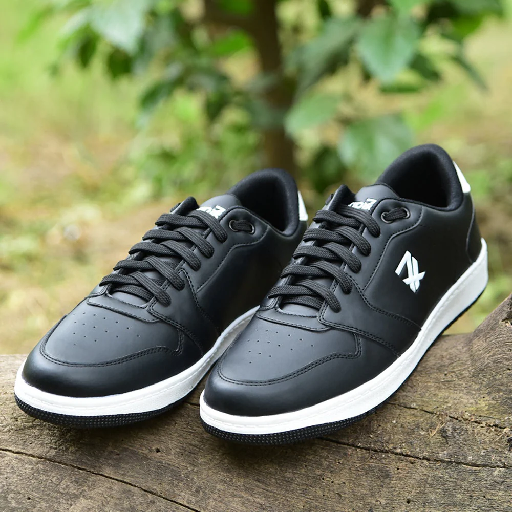 Leap7x Casual Black Lacing Sneakers JAXEN-3E By Liberty - Image 4