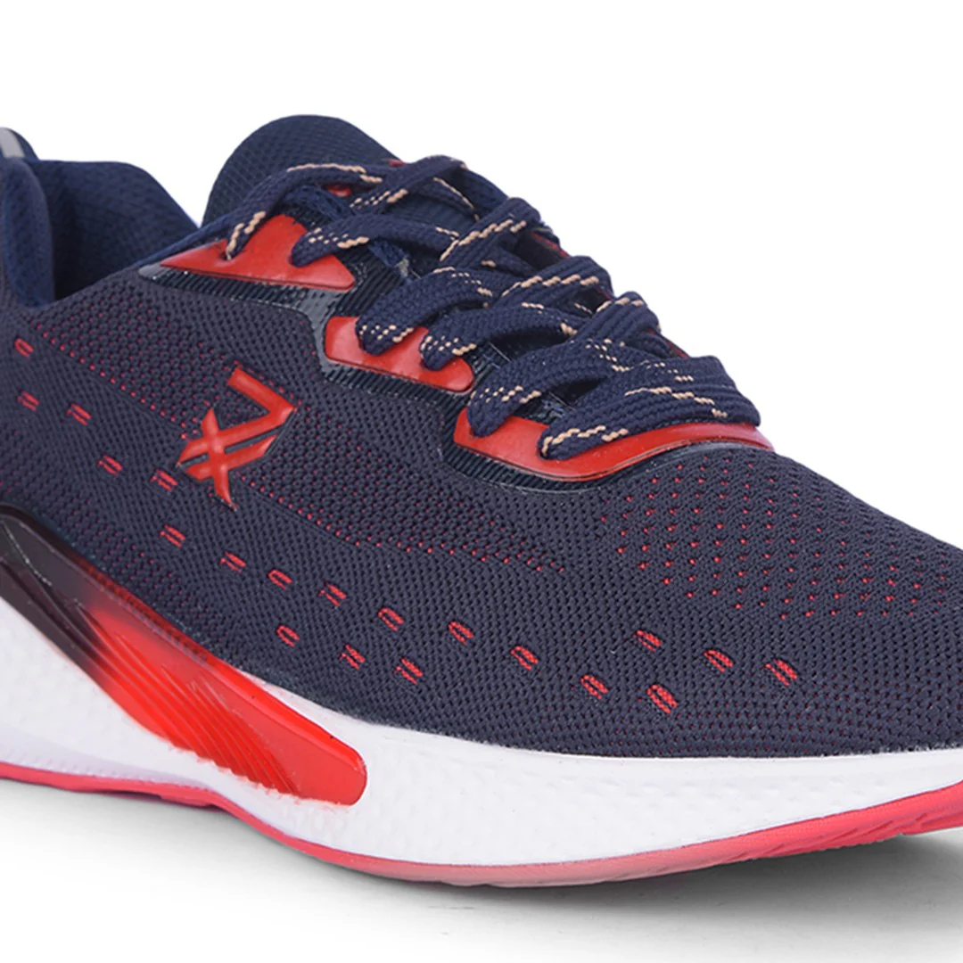 Leap7x By Liberty Men MALINGA Navy Blue Sports Lacing Shoes - Image 5