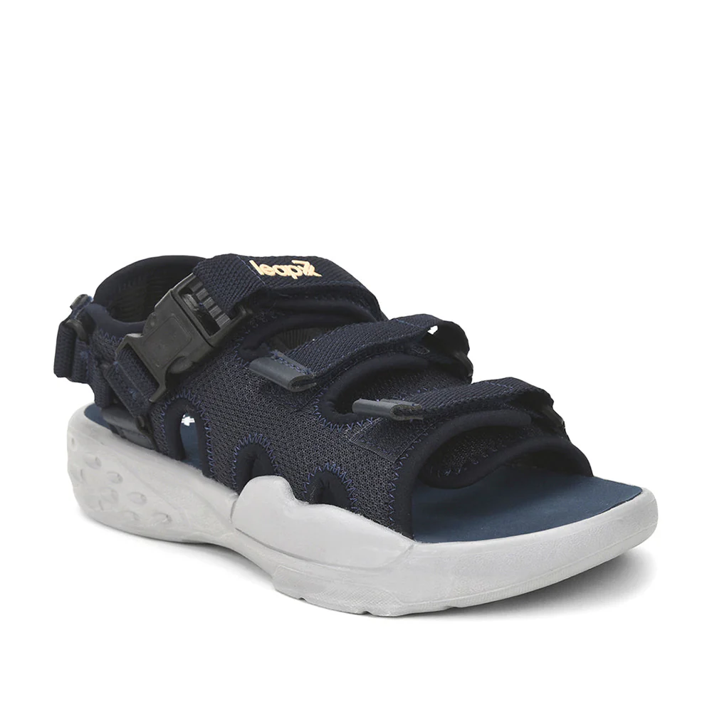 Leap7x By Liberty Men PEDRO-M Navy Blue Sporty Casual Sandal