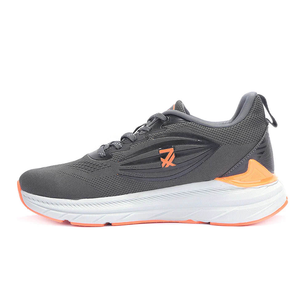 Leap7x By Liberty Men RW-02 D.Grey Sports Lacing Shoes - Image 3