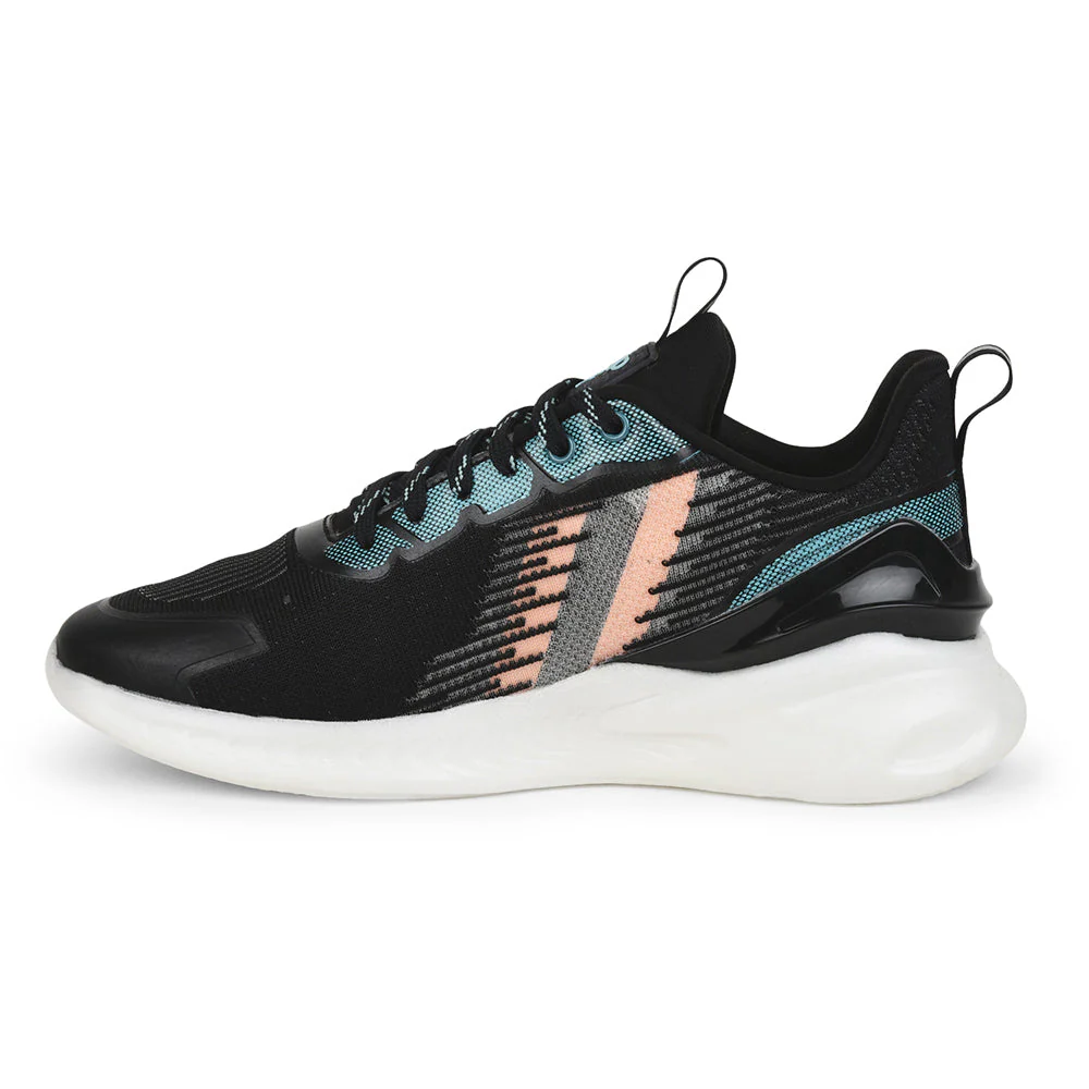 Leap7x By Liberty Men THUNDER-3 Black Sports Lacing Shoes - Image 3
