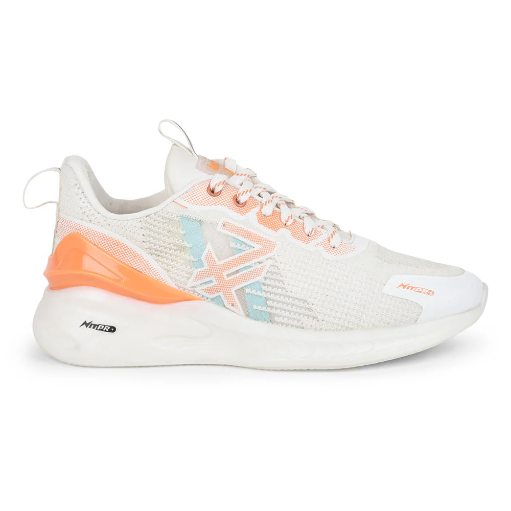 Leap7x By Liberty Men THUNDER-3 White Sports Lacing Shoes - Image 2
