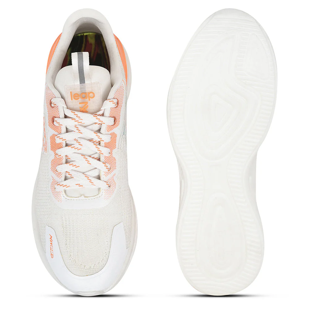 Leap7x By Liberty Men THUNDER-3 White Sports Lacing Shoes - Image 6