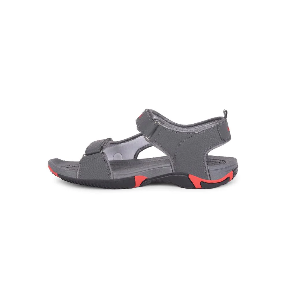 Leap7x By Liberty Mens ANDORRA Grey Sporty Casual Sandal - Image 3