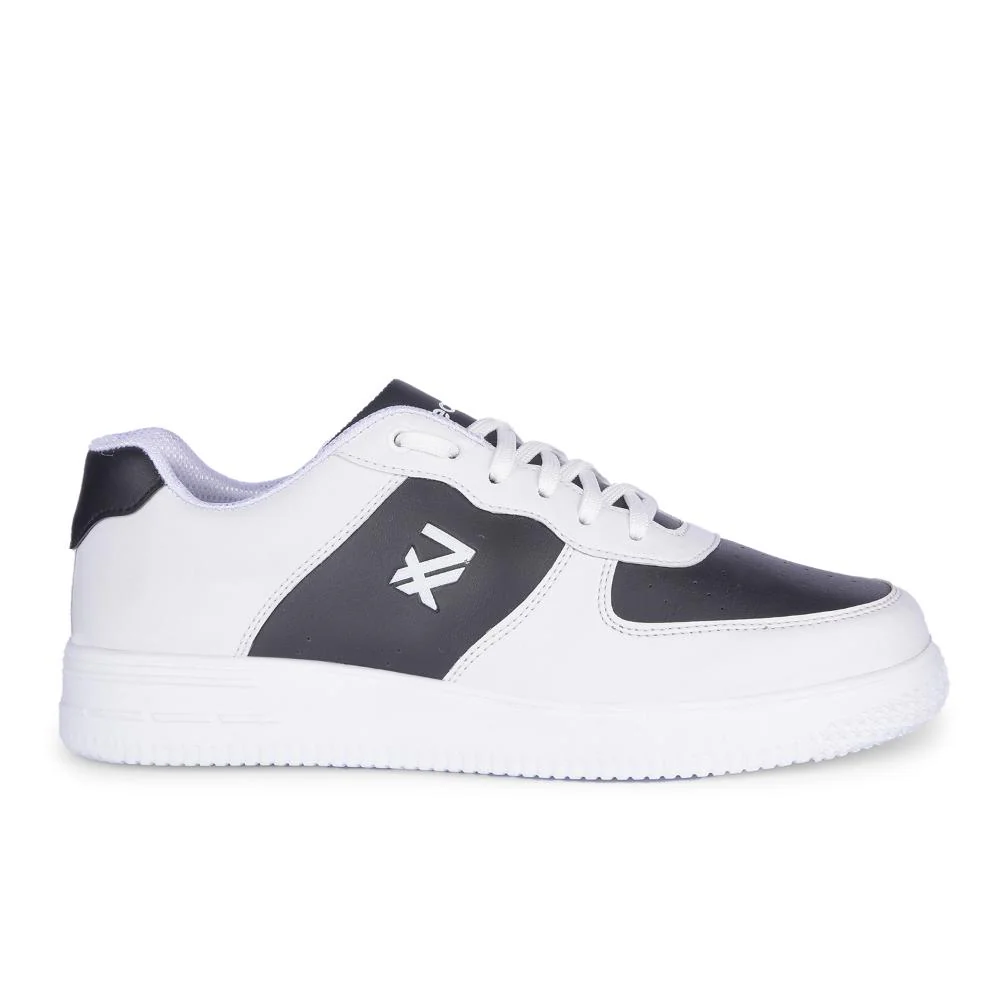 Leap7x Casual Black Lacing Sneakers For Men DUGLAS-1E By Liberty - Image 2