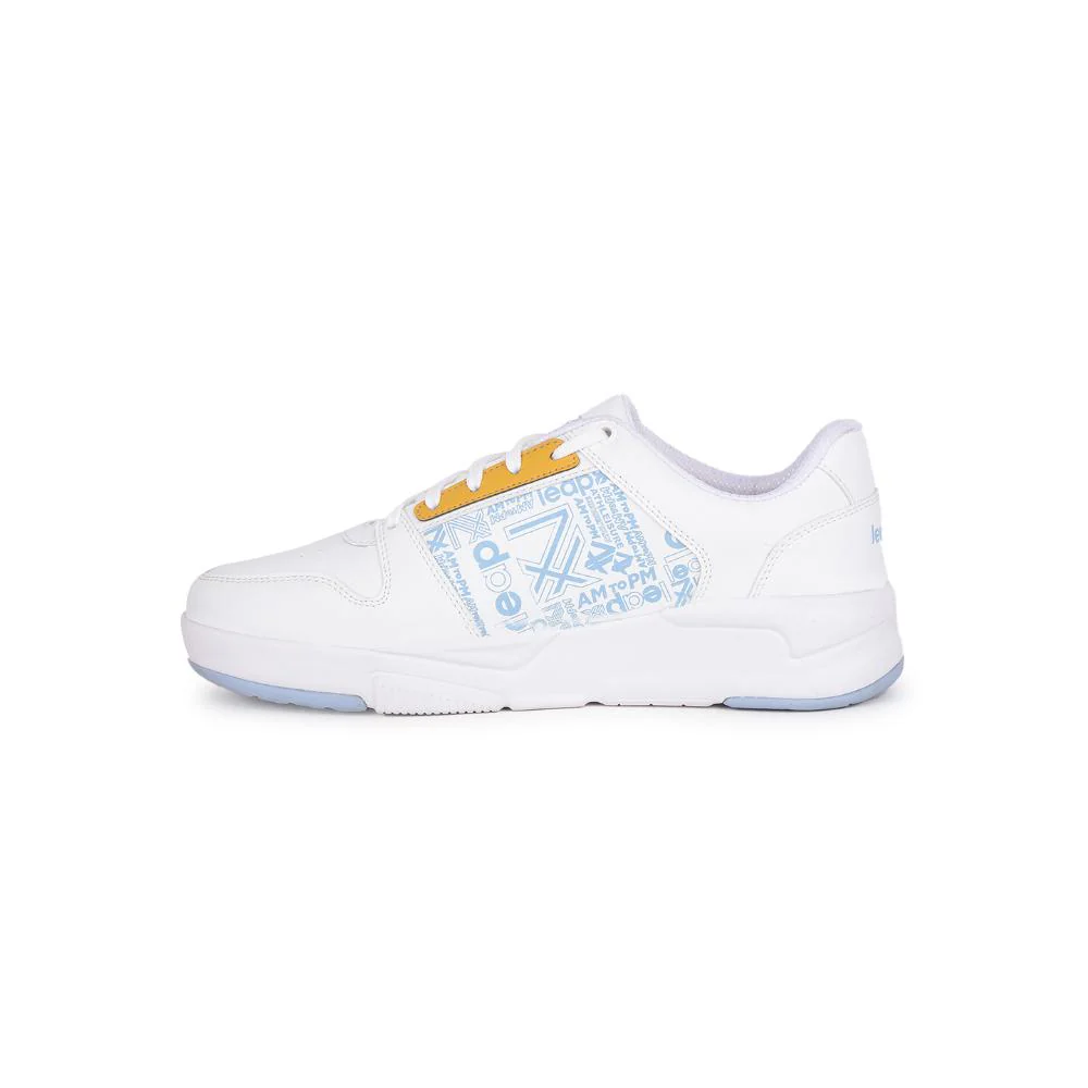 Leap7x Casual Blue Lacing Sneakers For Men DUPLAY-23 By Liberty - Image 3
