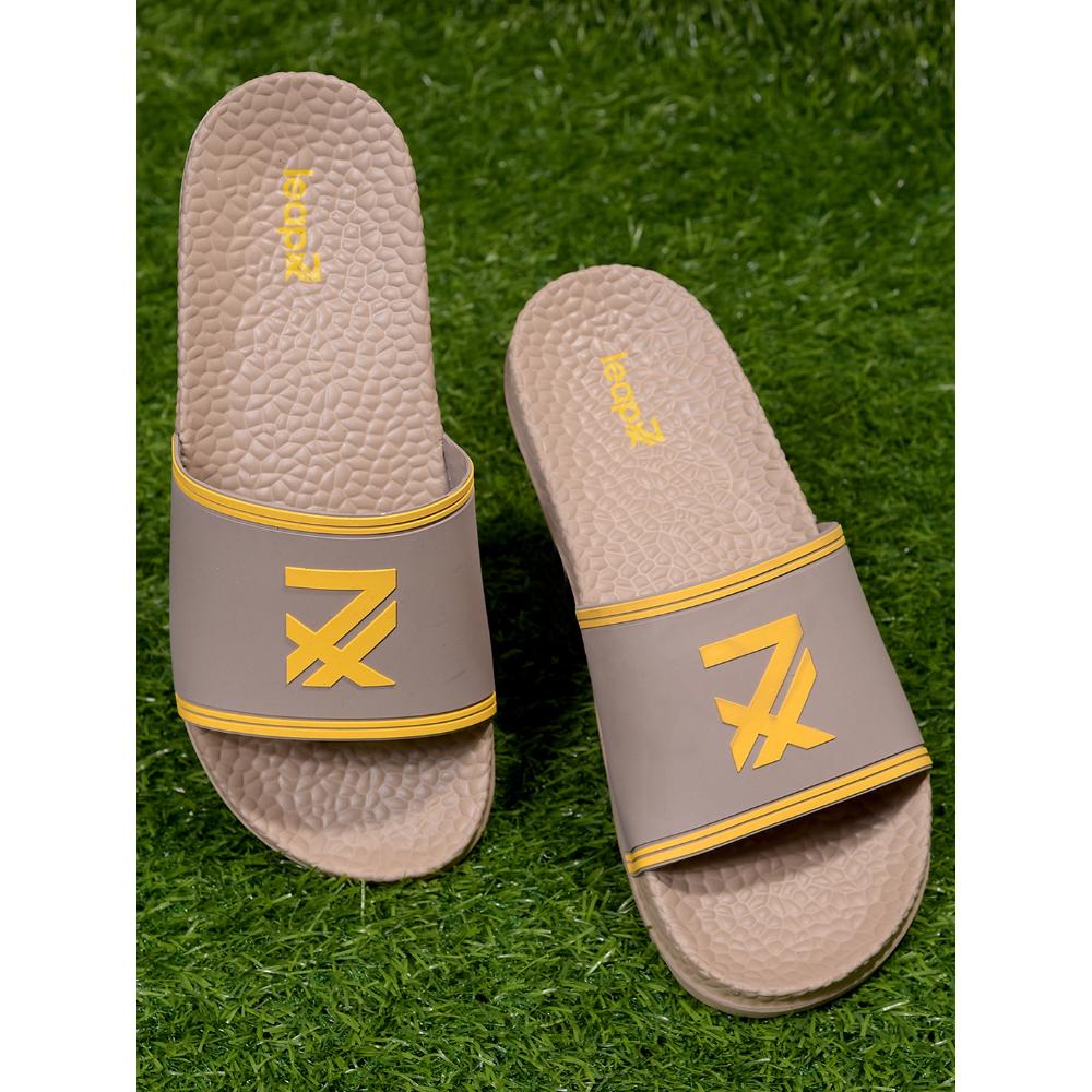 Leap7x By Liberty Mens LUCAS Brown Bin Slippers - Image 4