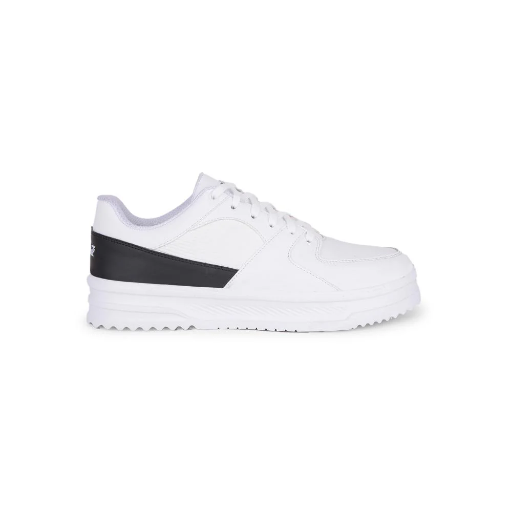 Leap7x Casual White Lacing Sneakers For Men MUNICH By Liberty - Image 2