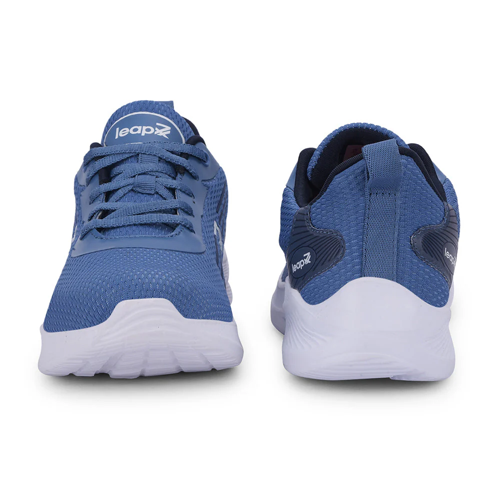 Leap7x RW-04 Sky Blue Sports Walking Shoes Men By Liberty - Image 5