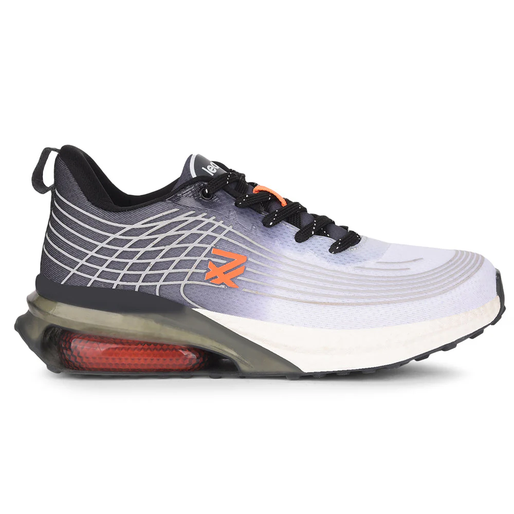 Leap7x By Liberty RW-21 Sports Walking Shoes For Men - Grey - Image 2