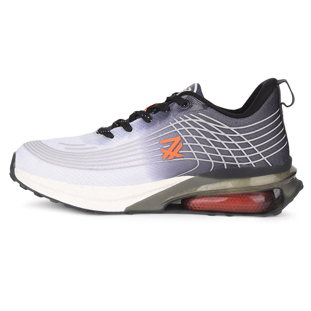 Leap7x By Liberty RW-21 Sports Walking Shoes For Men - Grey - Image 3