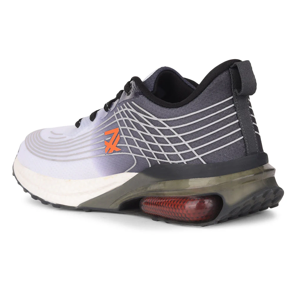 Leap7x By Liberty RW-21 Sports Walking Shoes For Men - Grey - Image 5