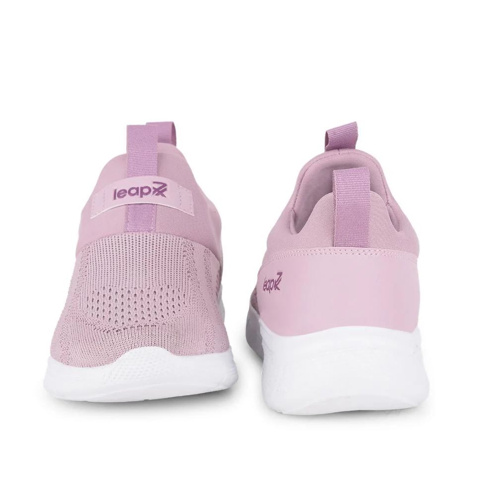 Leap7x Non Lacing Peach Casual Slip-on Shoes For Women BOSTER-L2E By Liberty - Image 5