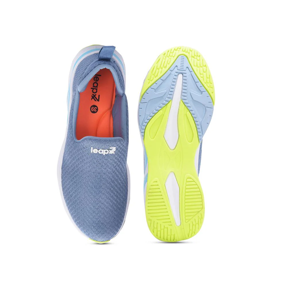 Leap7x By Liberty Women CHINK S.Blue Sports Non Lacing Shoes - Image 3