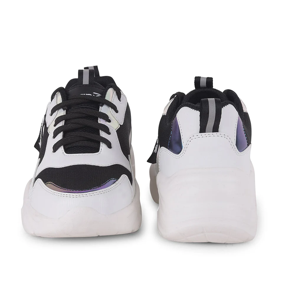 Leap7x Casual Black Lacing Shoes For Women JIMNY-1E By Liberty - Image 5