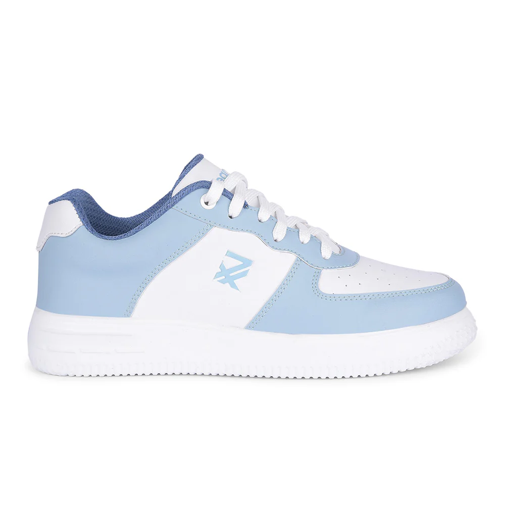 Leap7x Lacing Blue Casual Sneakers For Women MICO-3E By Liberty - Image 2