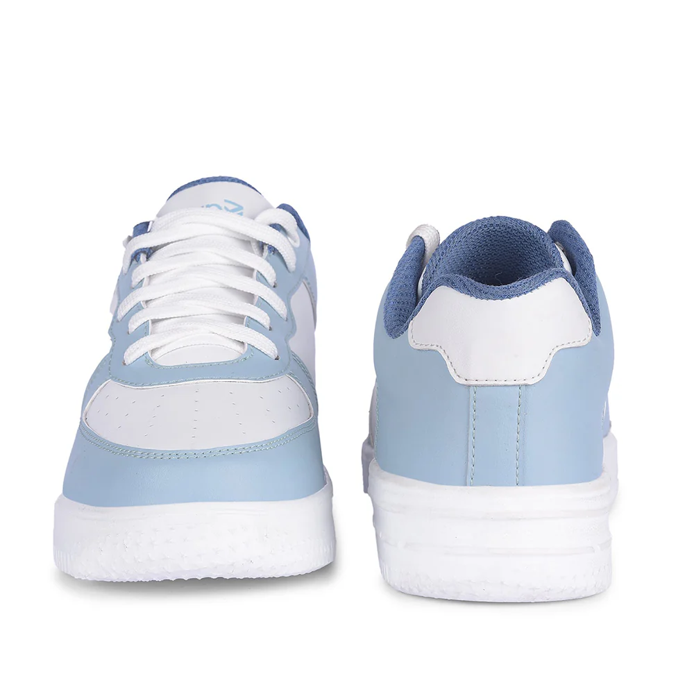 Leap7x Lacing Blue Casual Sneakers For Women MICO-3E By Liberty - Image 5