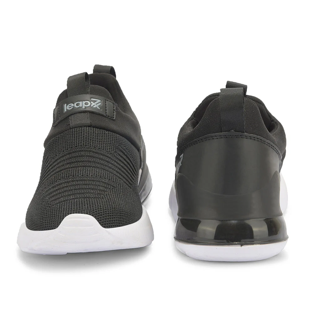 Leap7x Non Lacing Black Casual Slip on Shoes For Women TRISK-01 By Liberty - Image 5