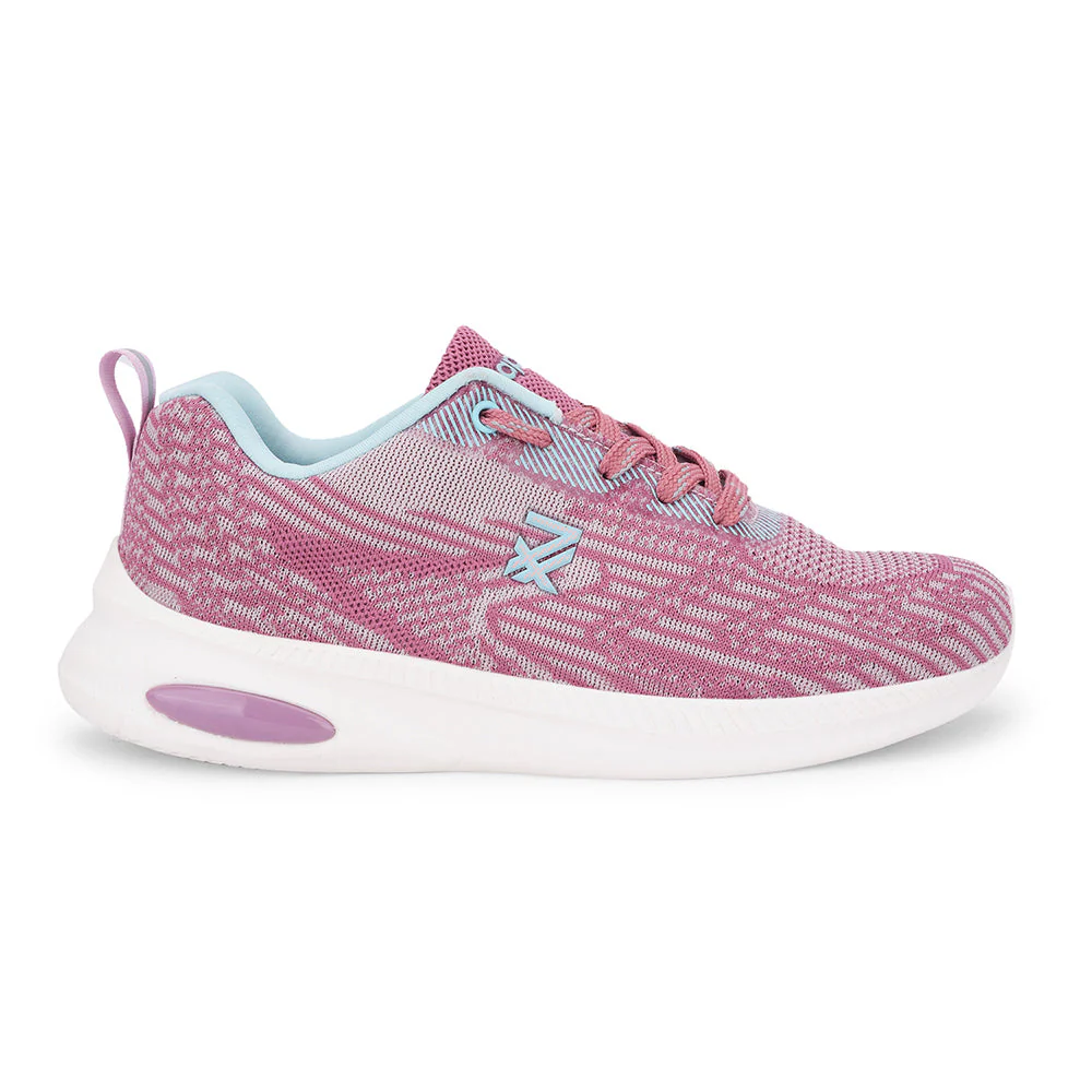 Leap7x By Liberty Women WEST-1 Peach Sports Lacing Shoes - Image 2