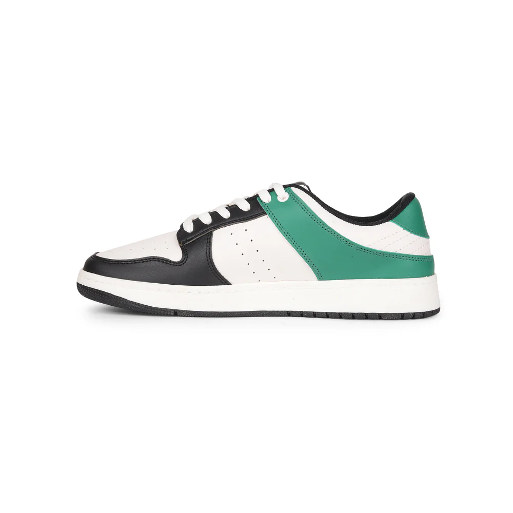 Leap7x Casual Black Lacing Sneakers For Men SPORTSTAR By Liberty - Image 3