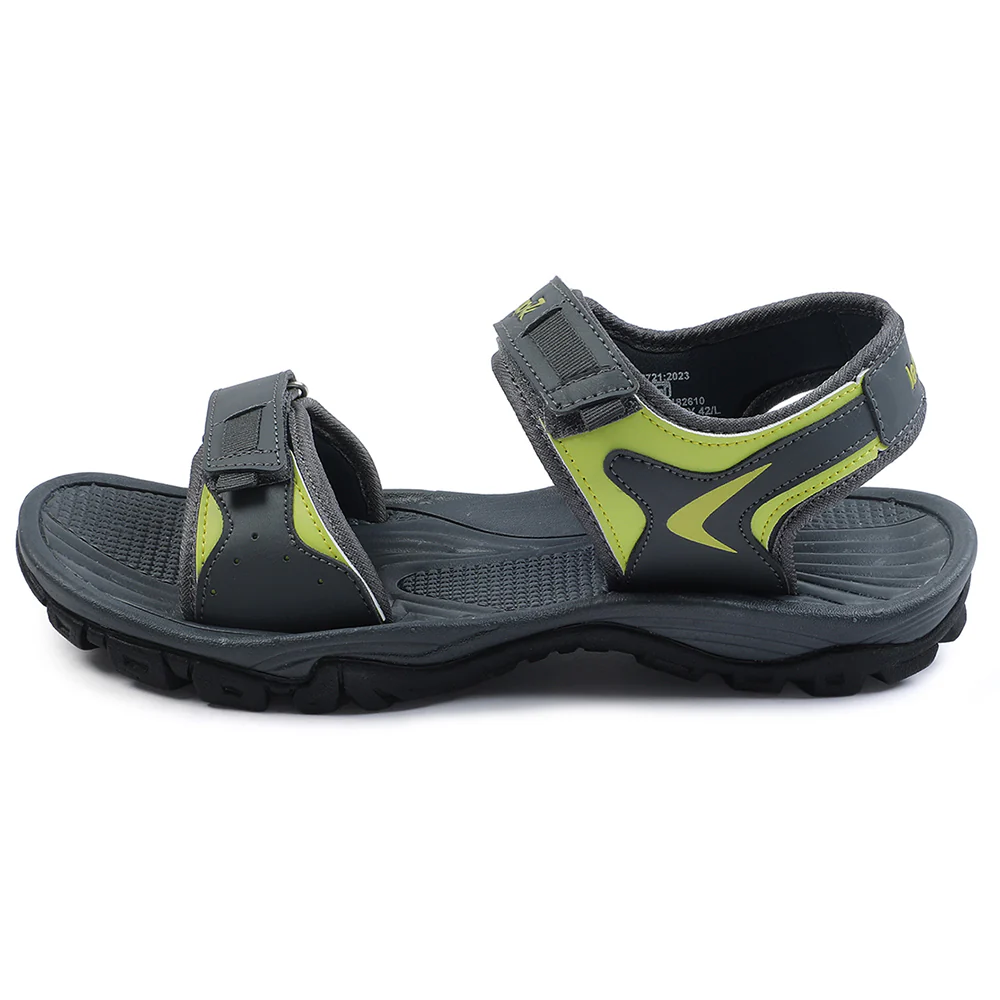 Leap7x Casual Grey Sandal For Men XYLO-M1E By Liberty - Image 3