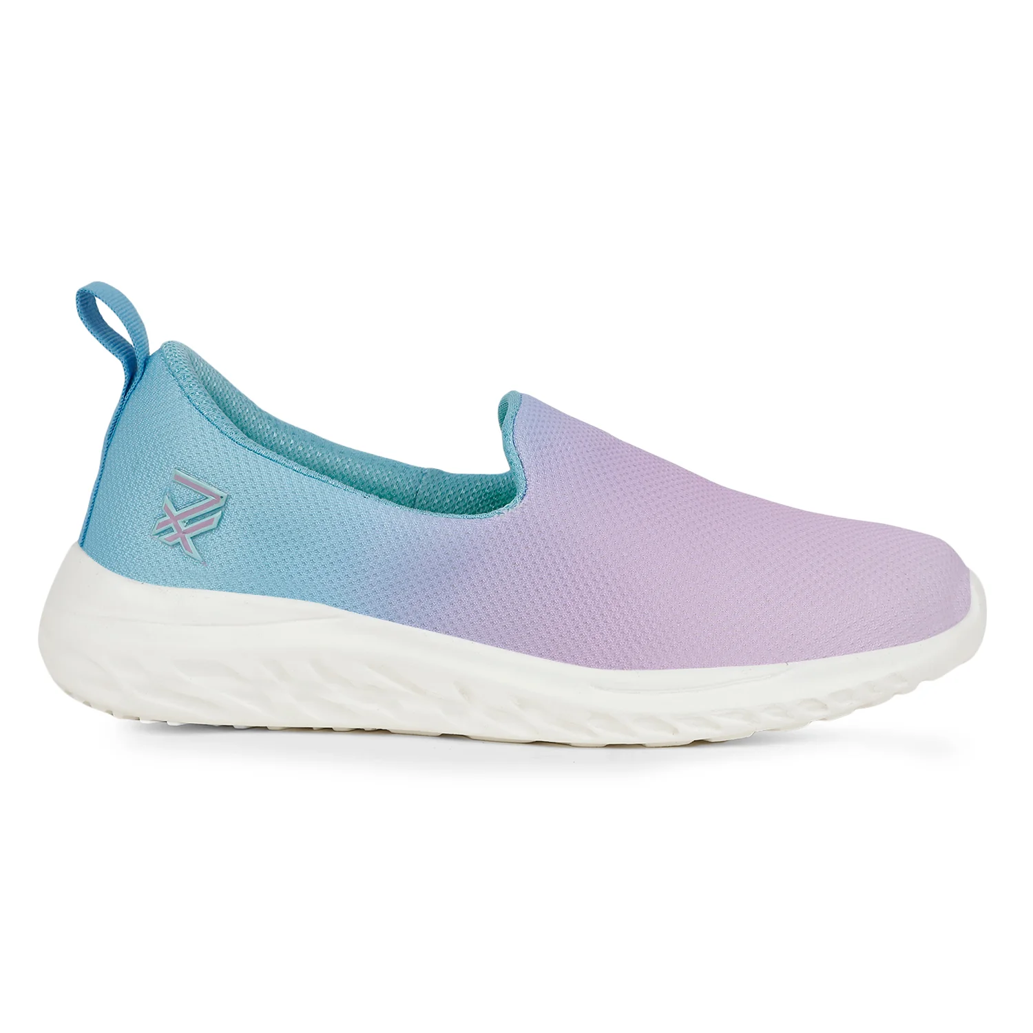 Leap7x Casual Purple Non Lacing Shoes For Kids TURBO-20 By Liberty - Image 2