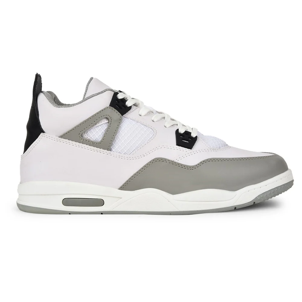 Leap7x Casual White Lacing Sneakers For Men SPORTSTAR5 By Liberty - Image 2