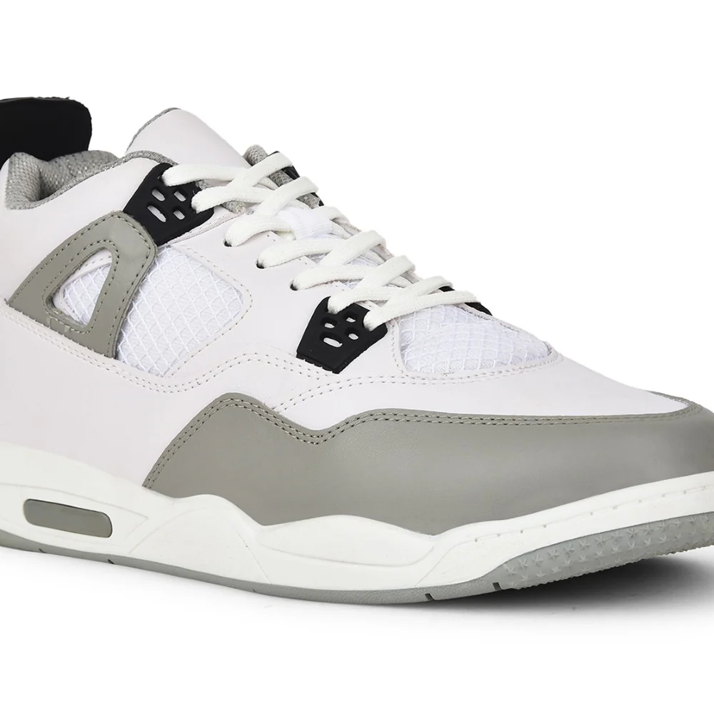 Leap7x Casual White Lacing Sneakers For Men SPORTSTAR5 By Liberty - Image 5