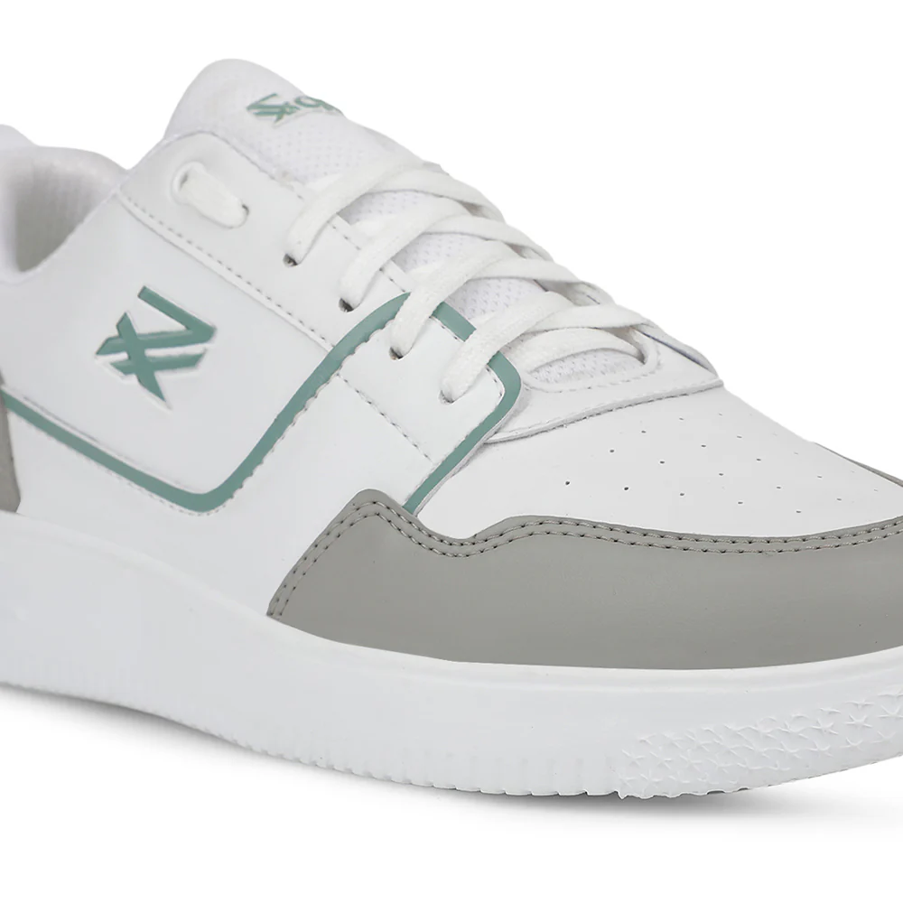 Leap7x Casual White Sneakers For Mens SNOOKIS-2E By Liberty - Image 5