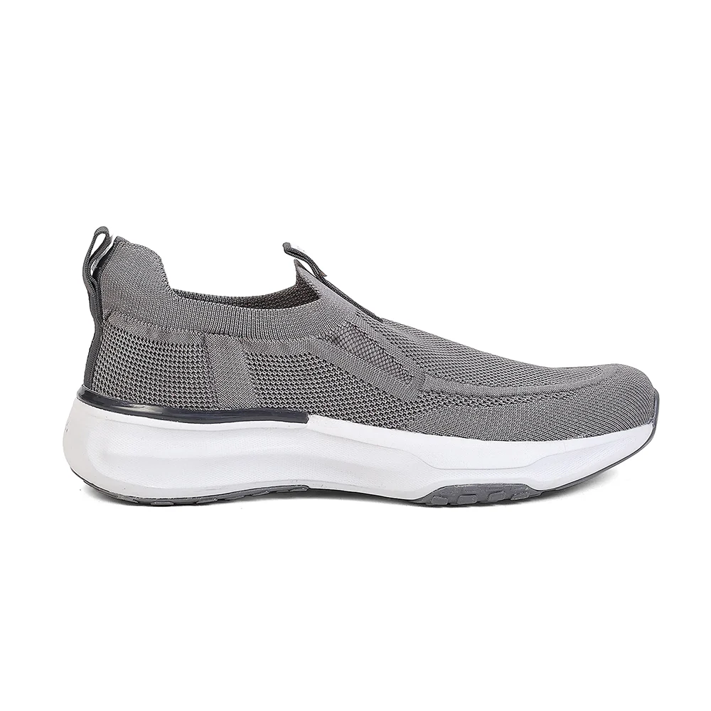 Leap7X by Liberty Men's CHICAGO-1 Dark Grey Slip-On Walking Shoes - EAZYGO Technology with Ortholite Insole - Image 2