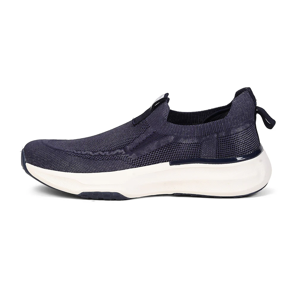Leap7X by Liberty Men's CHICAGO-1 Navy Blue Slip-On Walking Shoes - EAZYGO Technology with Ortholite Insole - Image 5