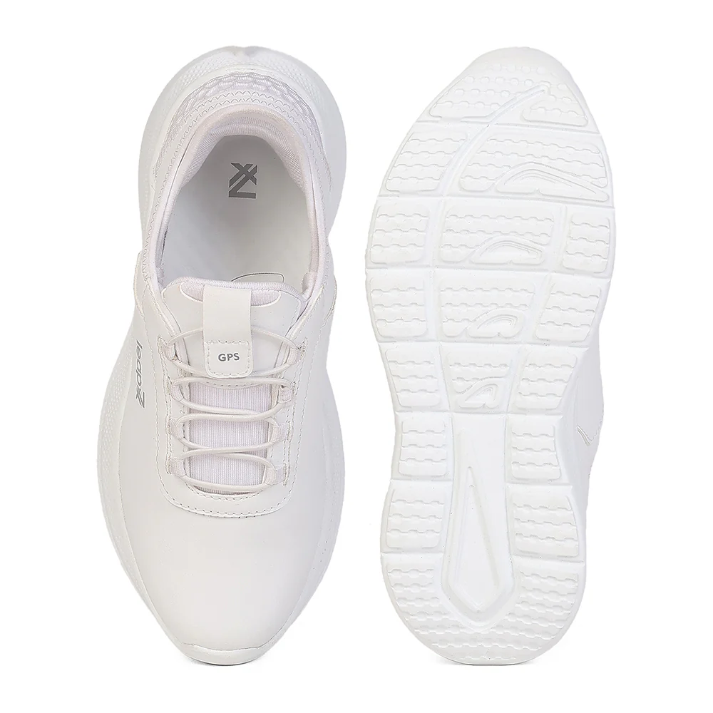 Leap7X EAZYSCHL1G ProTrackTer GPS White Uniform School shoes for Kids By Liberty - Image 6