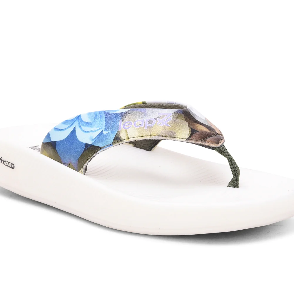 Leap7x Green Casual Flip-Flop For Women NITWALK-L3 By Liberty - Image 5