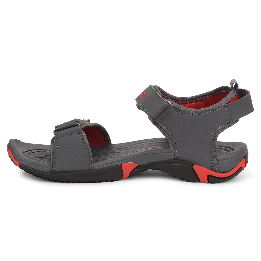 Leap7x Grey Sporty Casual Sandal For Men BLAIR-13 By Liberty - Image 3