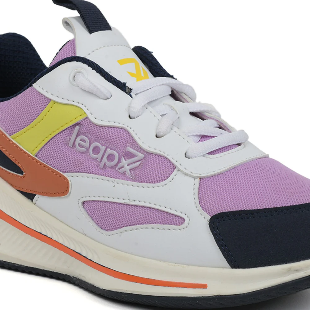 Leap7x Sports Purple Running Shoes For Women ISSABELL By Liberty - Image 5