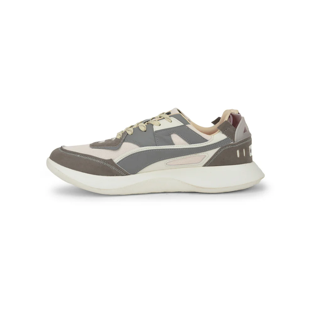 Leap7x Lacing Cream Casual Shoes For Men MENTOR By Liberty - Image 3