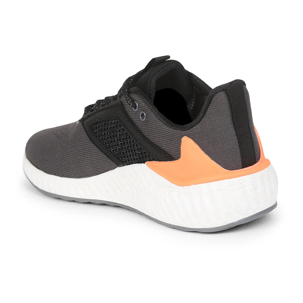 Leap7x Lacing Sports Shoes For Men (D.Grey) 701 By Liberty - Image 5