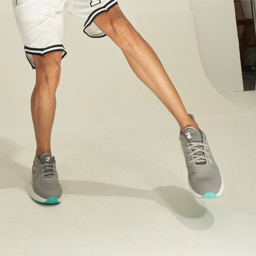 Leap7x Lacing Sports Shoes For Men (Grey) CHALANGE-2 By Liberty - Image 6