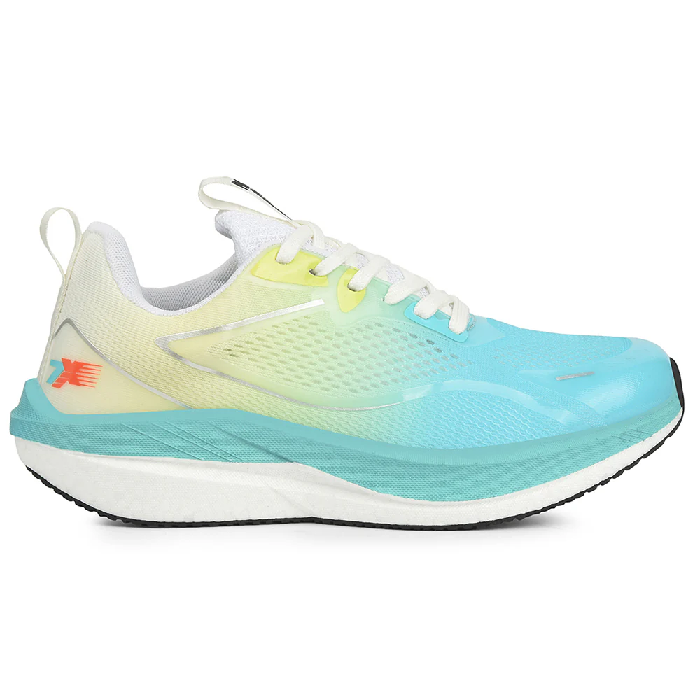 Leap7x Sea Green Sports Lacing Running Shoes For Men XLM-06 By Liberty - Image 2