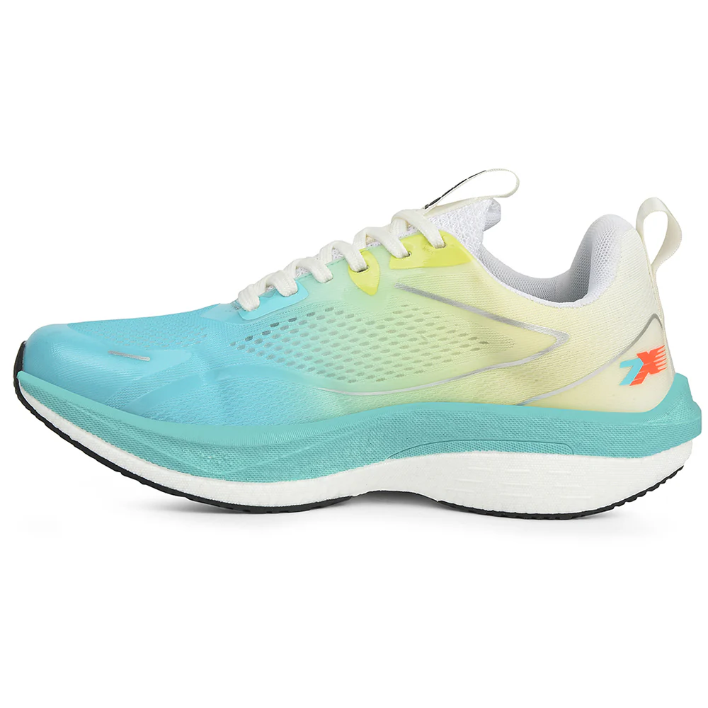 Leap7x Sea Green Sports Lacing Running Shoes For Men XLM-06 By Liberty - Image 3