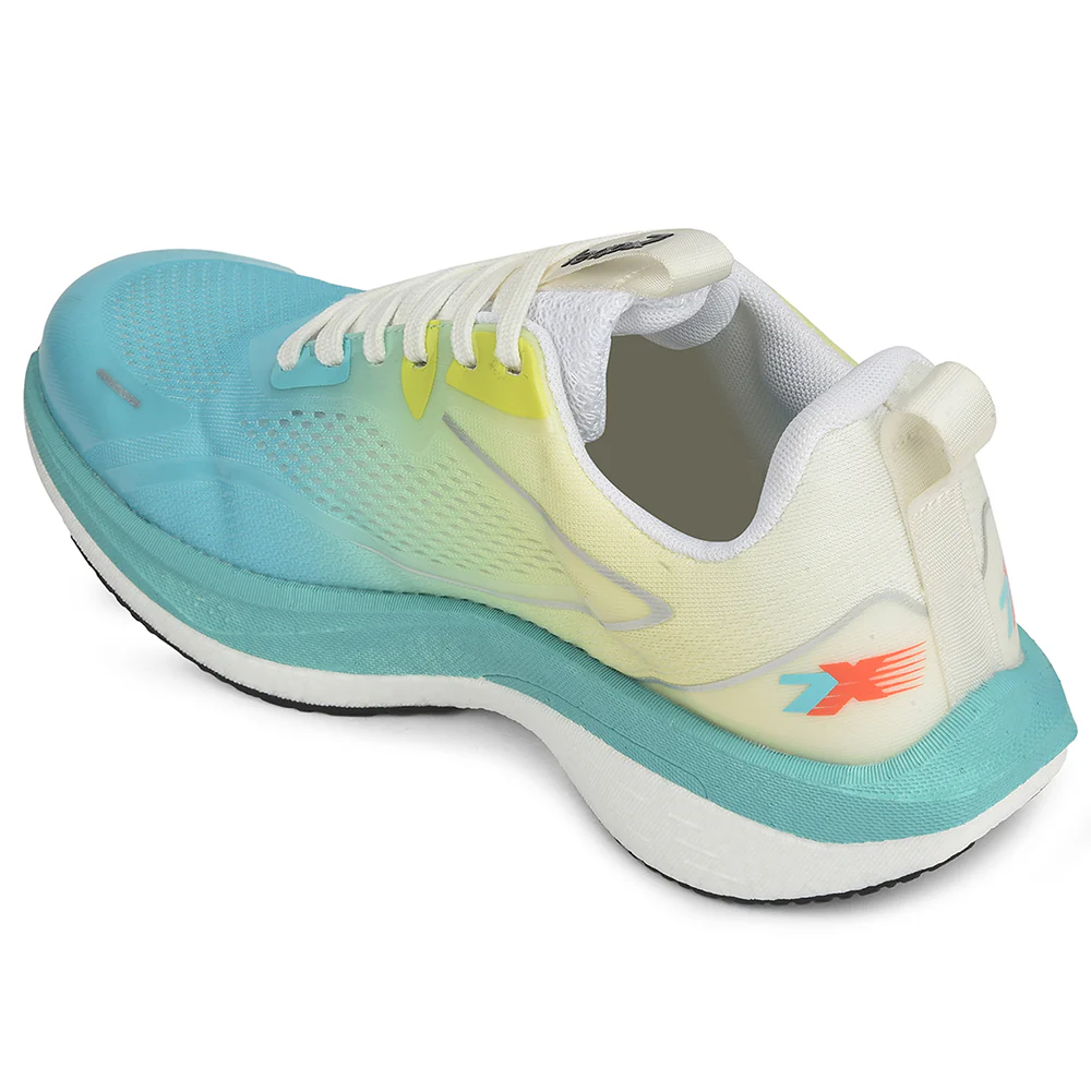 Leap7x Sea Green Sports Lacing Running Shoes For Men XLM-06 By Liberty - Image 4