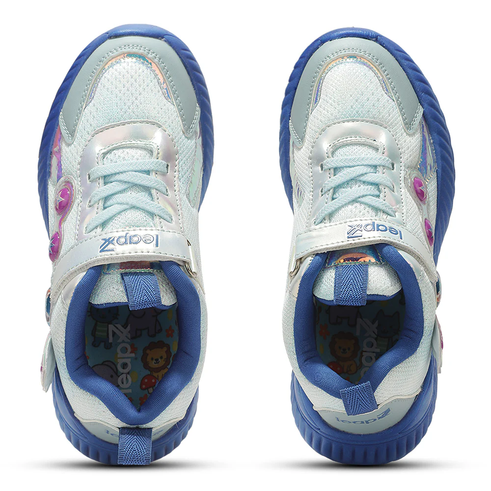LEAP7X NITKID-60 Sky Blue Sports Walking Shoes for Kids By Liberty - Image 9