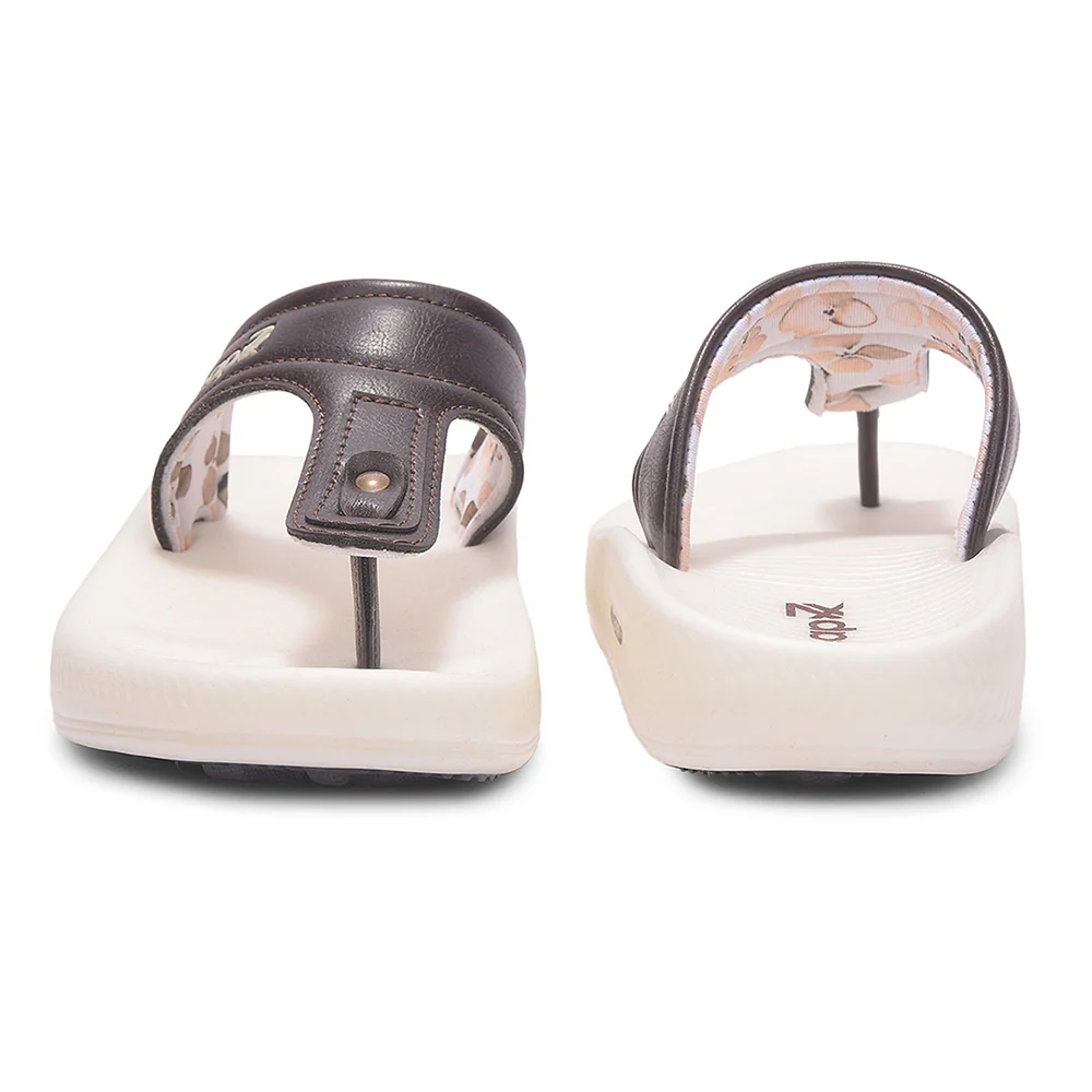Leap7X NITWALK-24 Women's Brown Casual Slip-on Slippers - Lightweight Nitro Sole & Molded EVA - Image 6