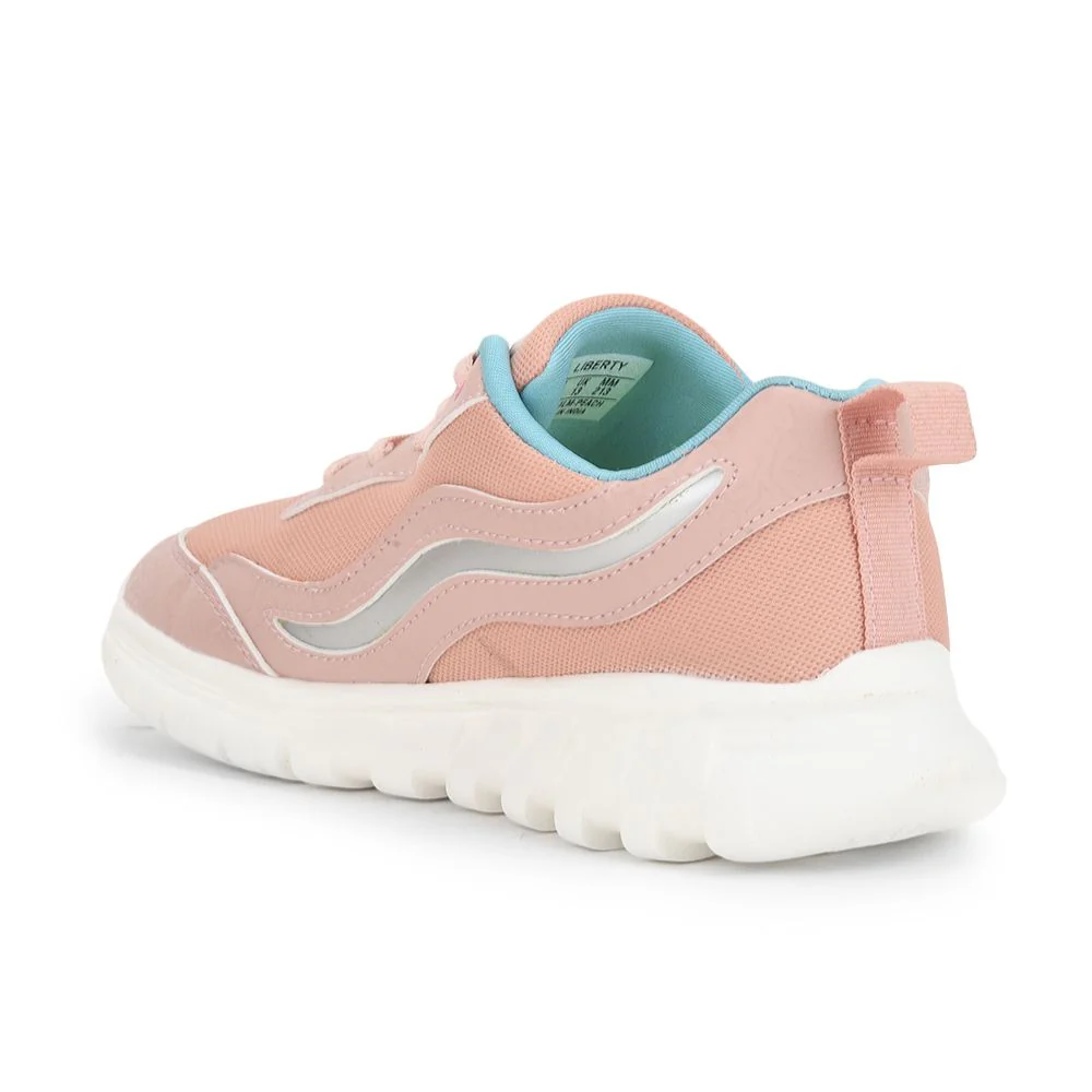 Leap7x Lacing P. Green Casual Shoes For Kids PABLO-1LM By Liberty - Image 3